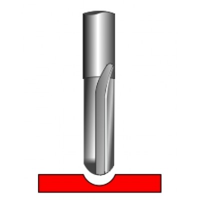 Cutter for MDF with ball nous